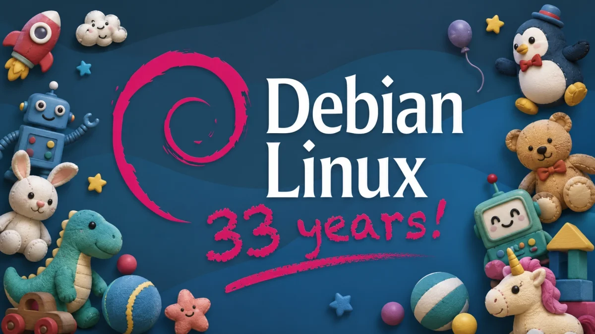 Debian a 33 ans : pour moi, tout a commencé là